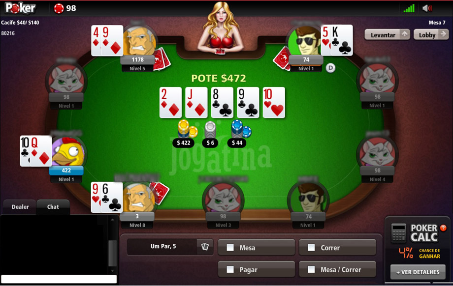 aprenda a jogar poker online